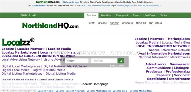 NorthlandHQ.com, Directory, Classifieds, Employment, Events, Rentals, Real Estate, Vehicles